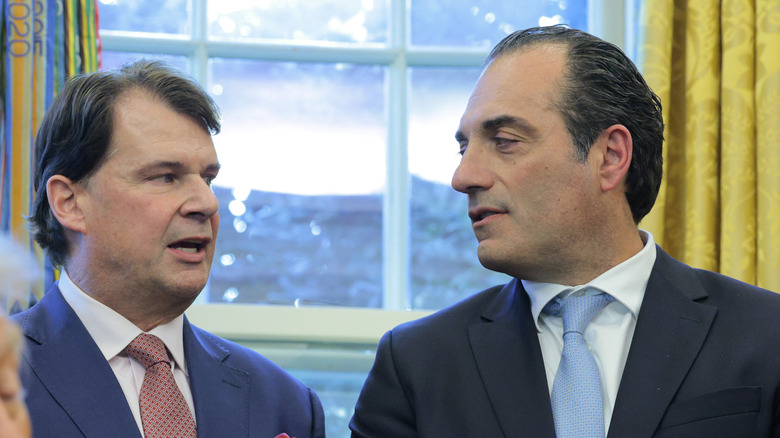 Ford CEO Jim Farley and Stellantis CEO Antonio Filosa