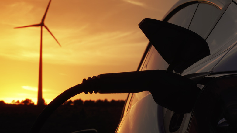 Charging an electric car