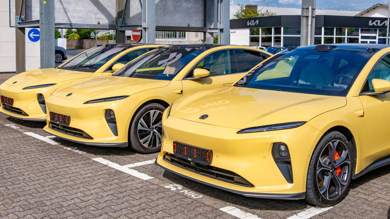 NIO cars in Germany