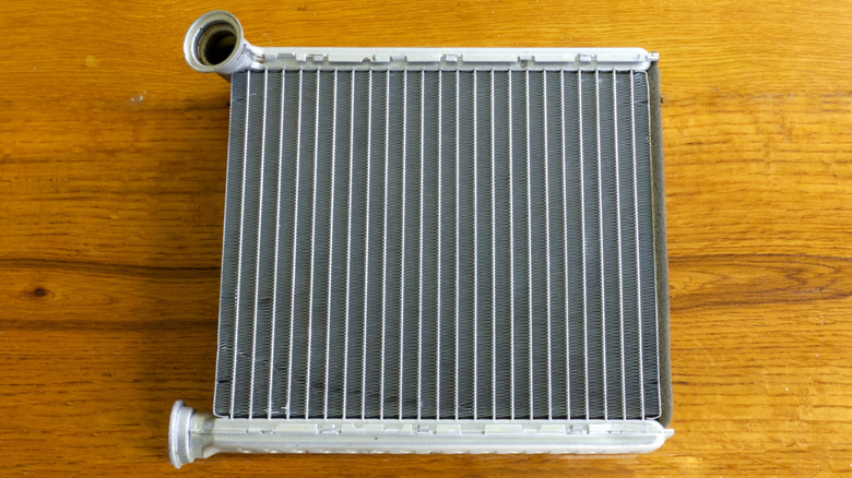 Heater core from a car