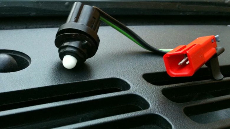 A new sunload sensor not yet installed