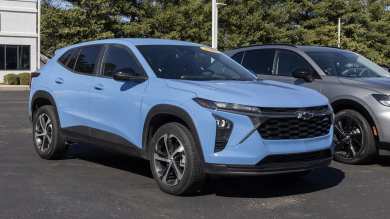 2024 Chevrolet Trax parked