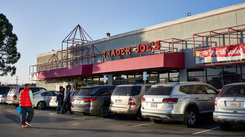 A Trader Joe's grocery store in San Mateo, California.