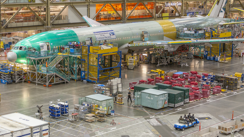 Boeing 777 assembly