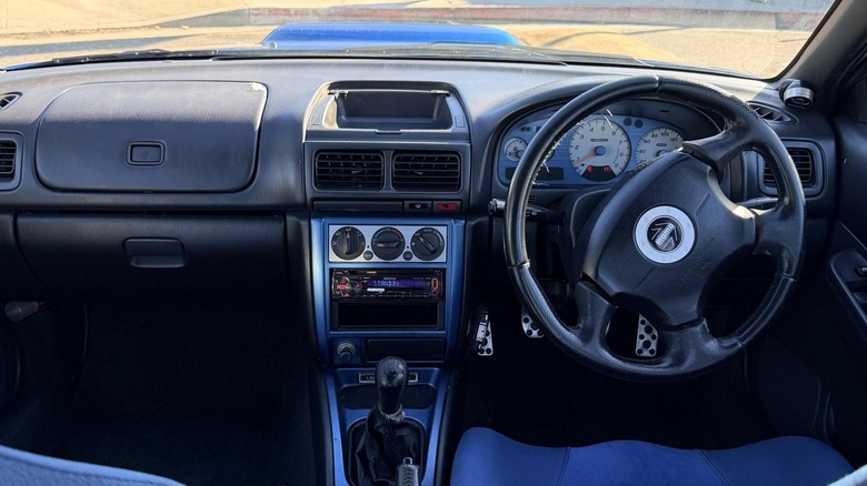 2000 Subaru WRX Type RA Limited cabin interior