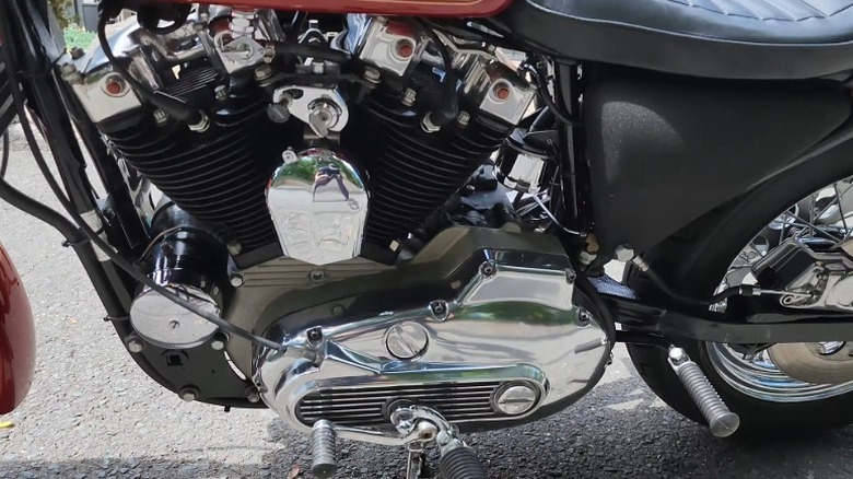 1981 Harley-Davidson XLH 1000 Ironhead engine