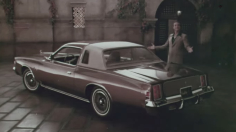 Ricardo Montalban in a commercial for the Chrysler Cordoba.