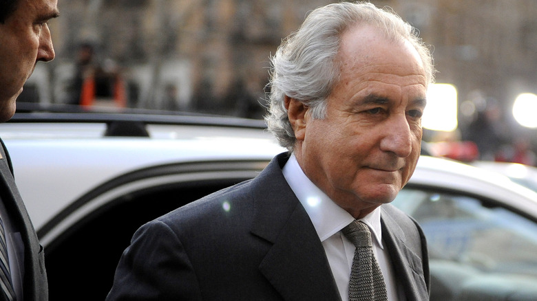 Bernard Madoff arrives at U.S. District Court in Manhattan in 2009.