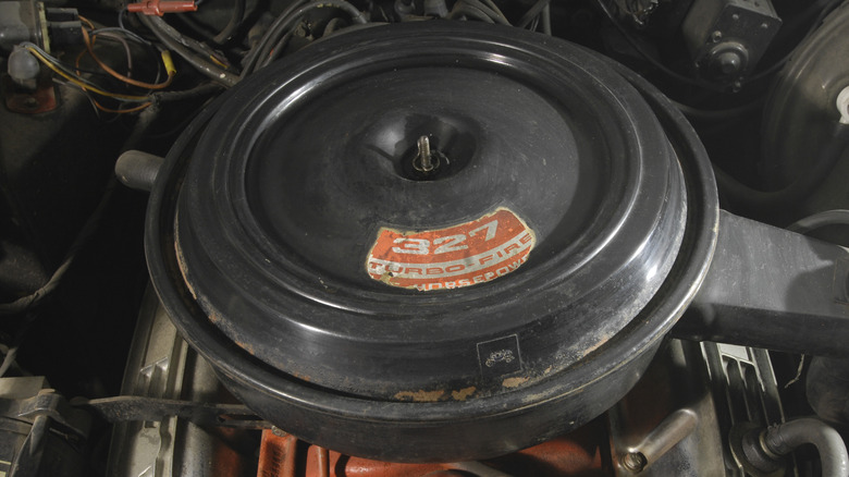 Chevy Camaro 327 engine.