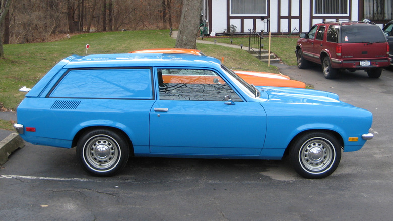 Side view of 1971 Chevrolet Vega Panel