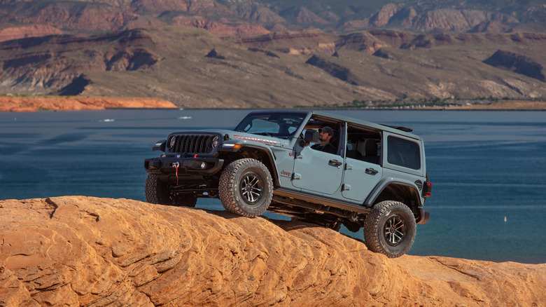 2026 Jeep Wrangler Rubicon off-roading.