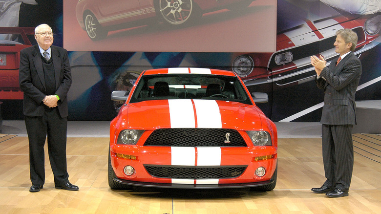 Ford Mustang Shelby GT500 at a Ford event