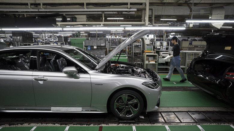 Photo from Toyota's Motomachi factory in Japan