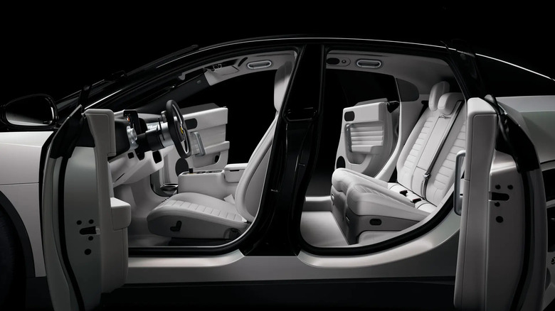 Ferrari Exclusive Luce EV Tailor Made for charity auction during Monterey Car Week 2026 interior cabin