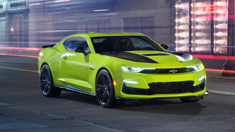 2018 Chevrolet Camaro with Shock exterior at SEMA