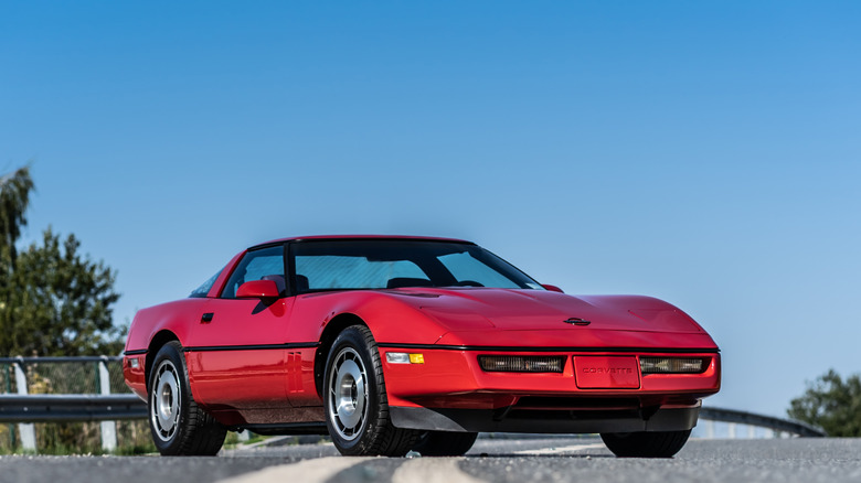Front view of a 1984 Chevrolet Corvette C4