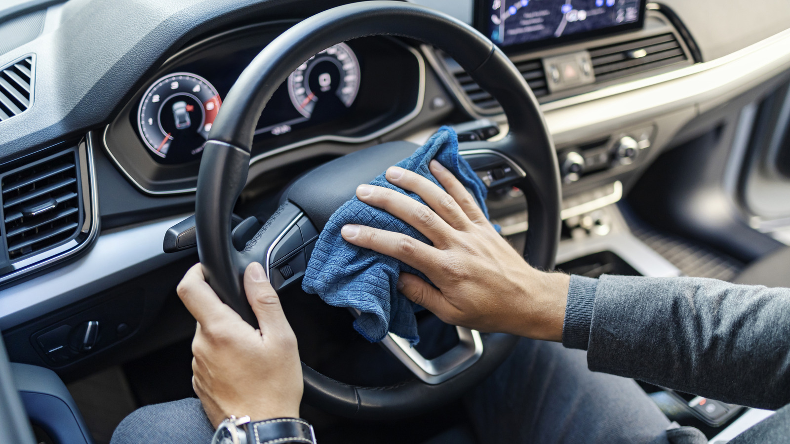 How To Clean And Restore A Sticky Steering Wheel