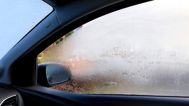 Condensation on car windows