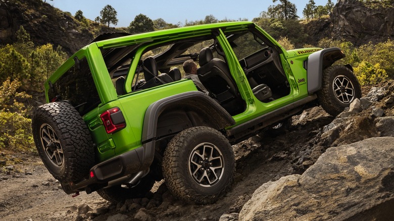 2026 Jeep Wrangler without doors off-road