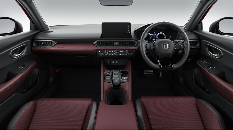 Interior of the Honda Prelude Limited Edition.