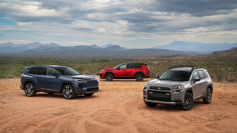 2026 Toyota RAV4 exemplary lineup
