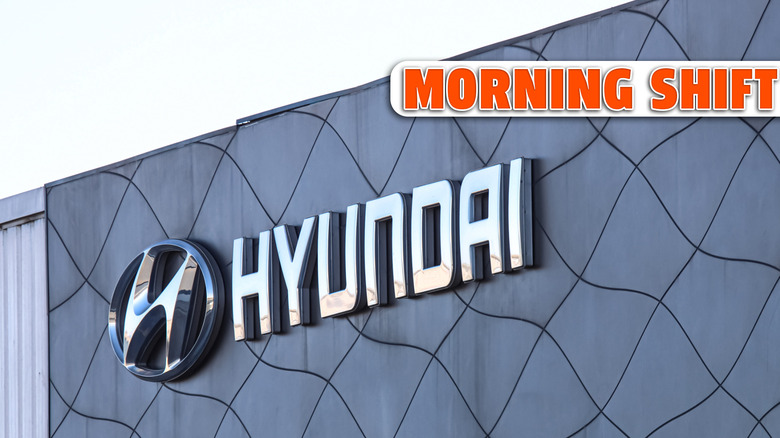Santander, Cantabria, Spain; 05, 24, 2025: Sign on the facade of a Hyundai car dealership  by: TopMicrobialStock