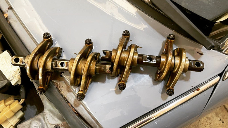 Nissan Figaro MA10ET engine rocker shaft broken