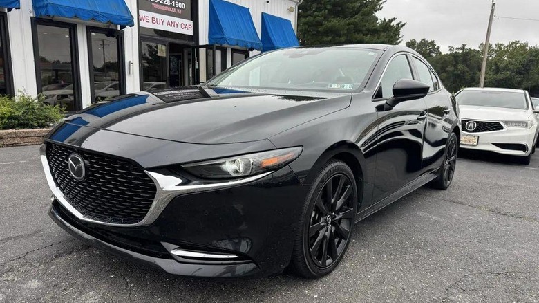Black Mazda3 Turbo