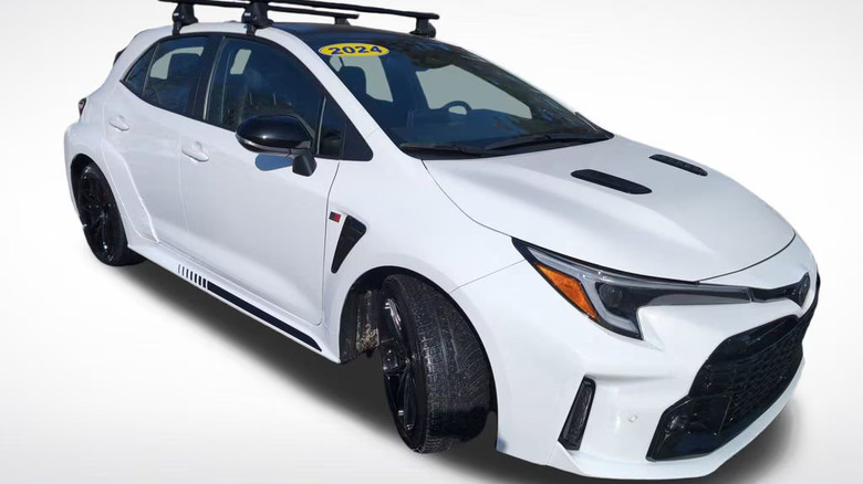 White 2024 Toyota GR Corolla