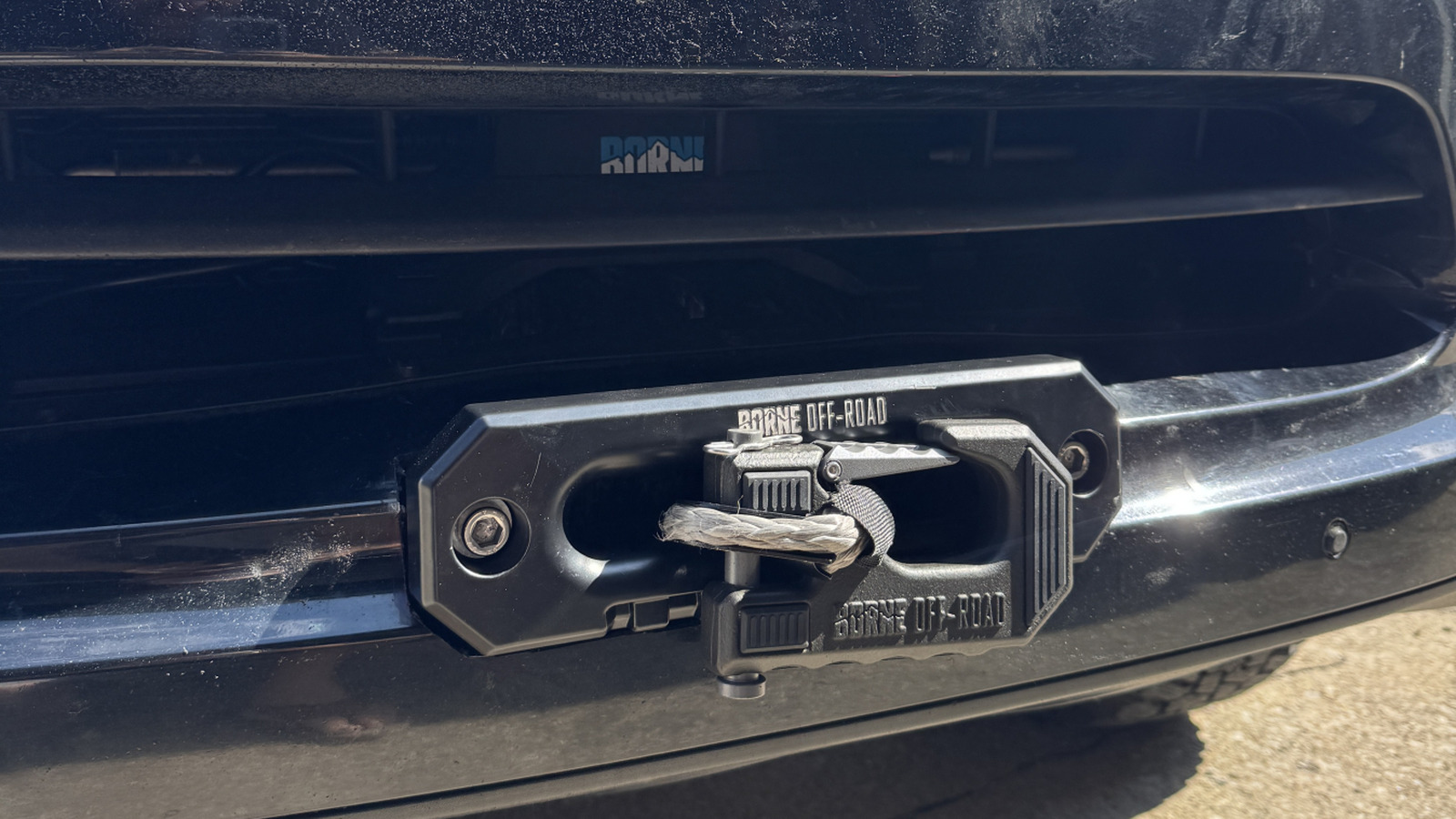 I Put A Winch On My Porsche Cayenne And I Kind Of Hope I Never Have To Use It