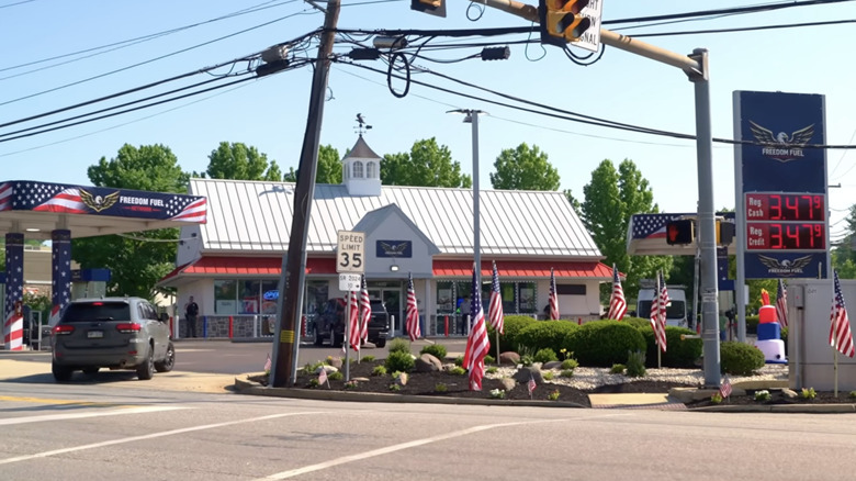 Freedom Fuel Network gas station in Philadelphia