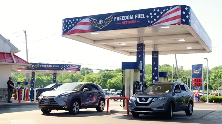 Freedom Fuel Network gas station in Philadelphia