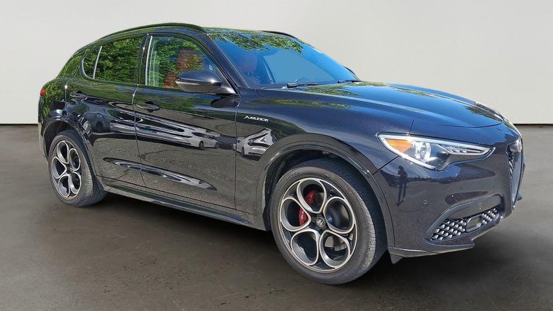 Black Alfa Romeo Stelvio