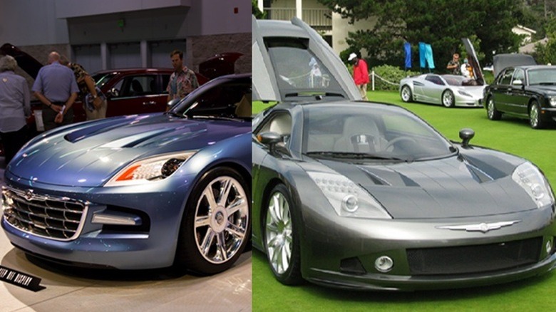 Chrysler Firepower and ME Four-Twelve concept cars