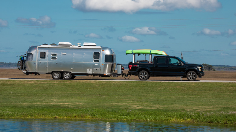 Towing an airstream with a Ford F-150