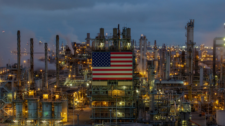California oil refinery