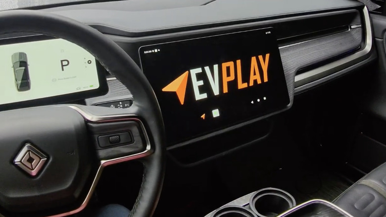 EV Play aftermarket CarPlay and Android Auto solution for Rivian