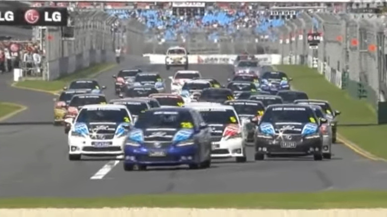 Lexus CT200h Celebrity Challenge Race Australian Grand Prix 2011