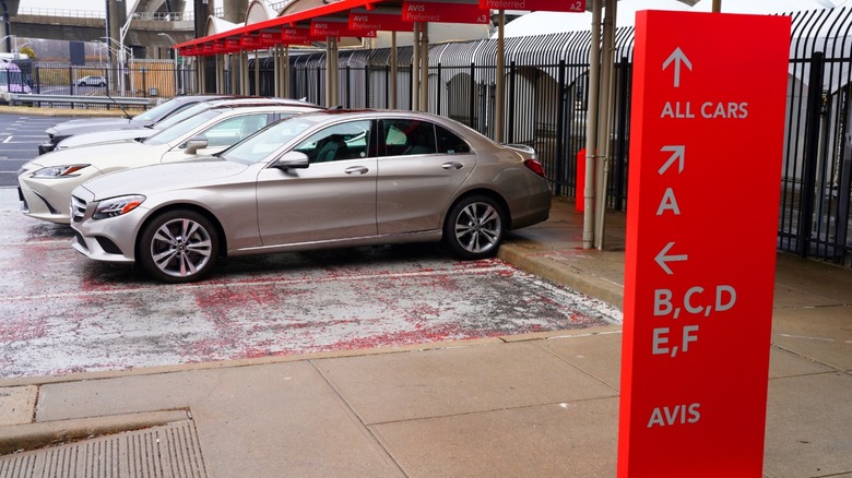 Avis car rental at JFK International Airport