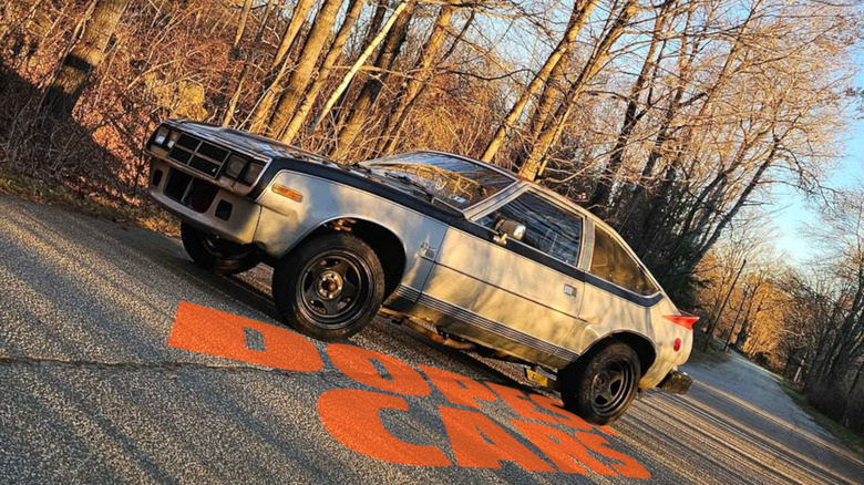AMC Spirit above the text DOPEST CARS
