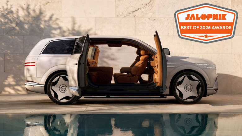 The Neolun doors on the Genesis Neolun concept