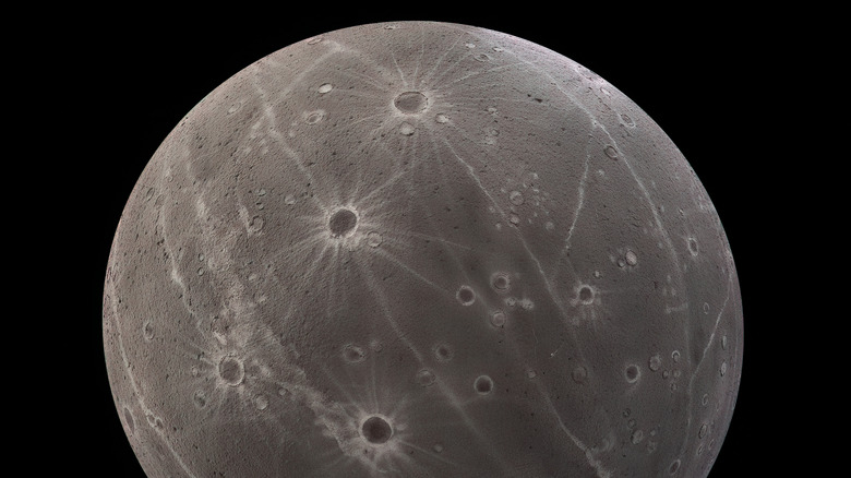 The planet Mercury