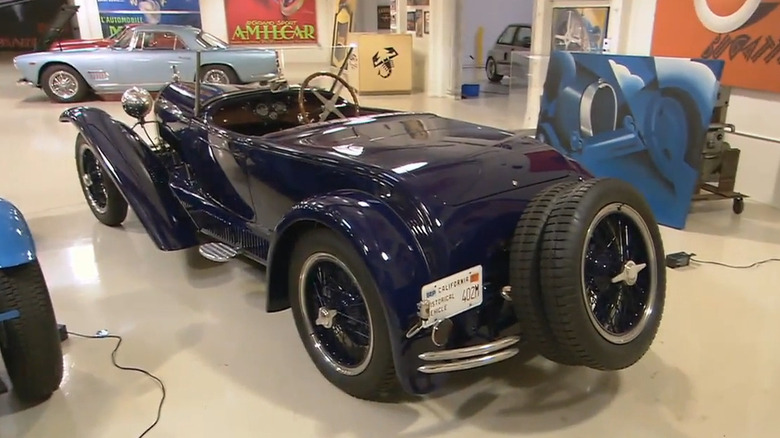 Jay Leno's Bugatti T38A rear view