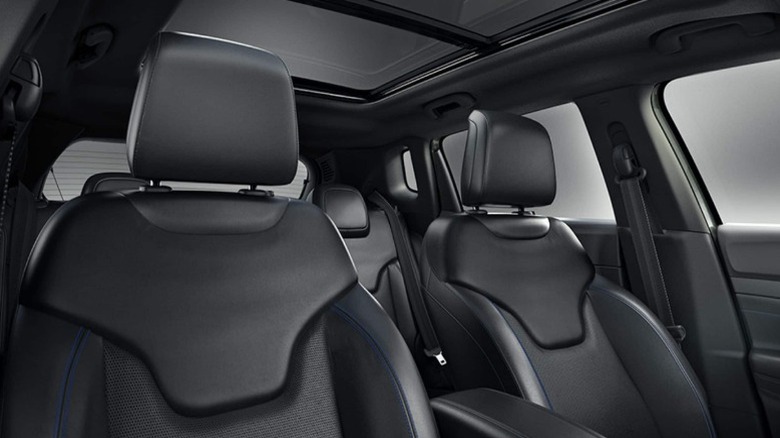 Interior of a 2025 Jeep Compass