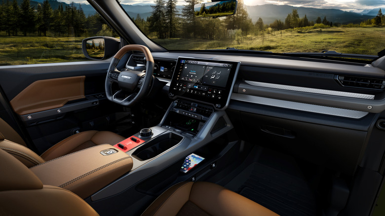 Interior of a 2026 Jeep Recon