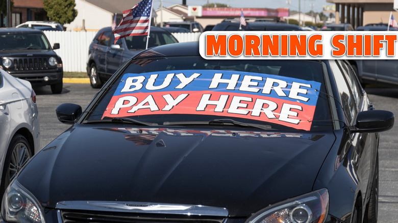 Kokomo - Circa October 2022: Buy Here Pay Here Used Car Dealer. Many buy here, pay here car dealerships do not require good credit but may track your car if you miss payments.  by: Jonathan Weiss