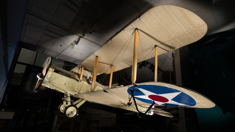 A Liberty V12-powered De Havilland DH-4 at the National Air and Space Museum.