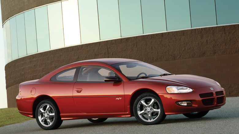 red Dodge Stratus R/T coupe