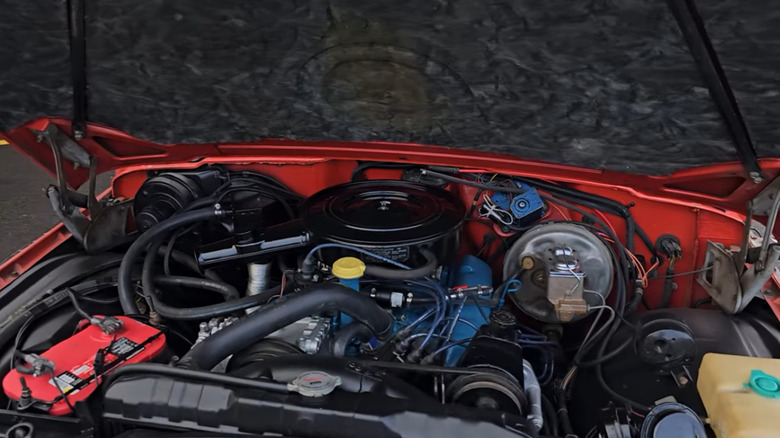 A 401-cubic-inch V8 in a 1974 Jeep Cherokee