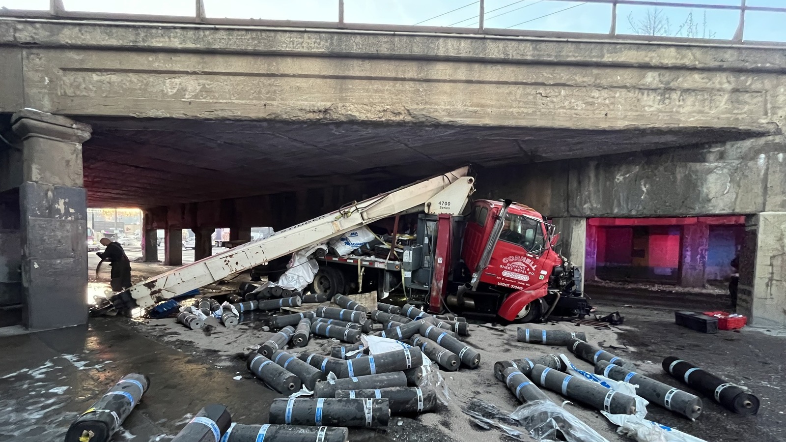 Low-Ass Kansas City Bridge Dubbed 'Undefeated Champion' Eats Another Truck